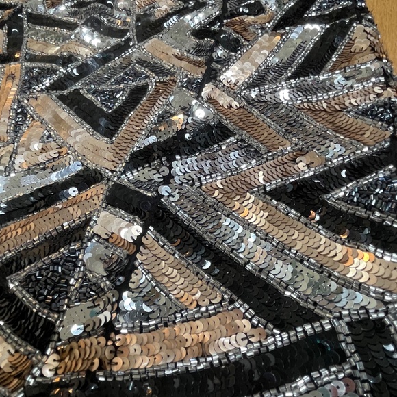 Women’s X by NBD Bethany Festive Sequin Mini Skirt - Picture 5 of 11